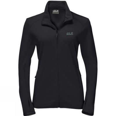 Chaquetas Jack Wolfskin DryNetic Mujer - Negras - Chile QKO418960